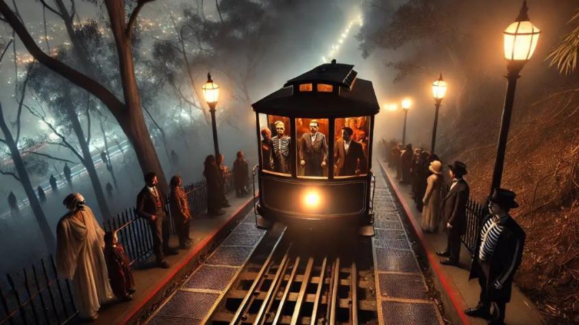 Funicular sorprende con “espeluznante” experiencia de Halloween 