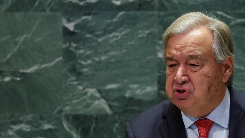 Israel prohíbe la entrada en el país al secretario general de la ONU