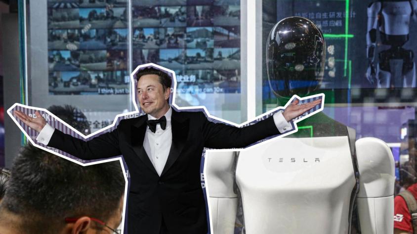 El sorprendente evento en que Elon Musk mostró a un grupo robots caminando y bailando: mira el video