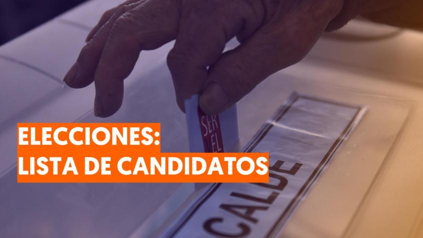 Elecciones 2024: TODOS los candidatos, comuna por comuna