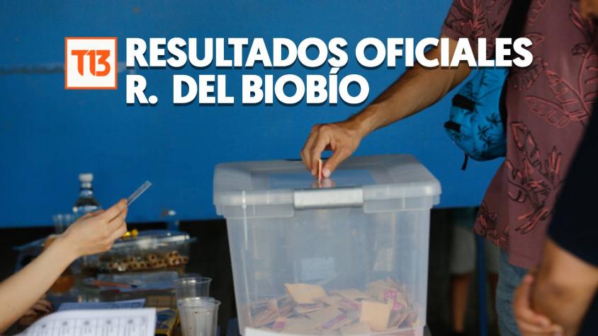 Segunda vuelta de gobernadores: Mira los primeros resultados oficiales de la región del Biobío