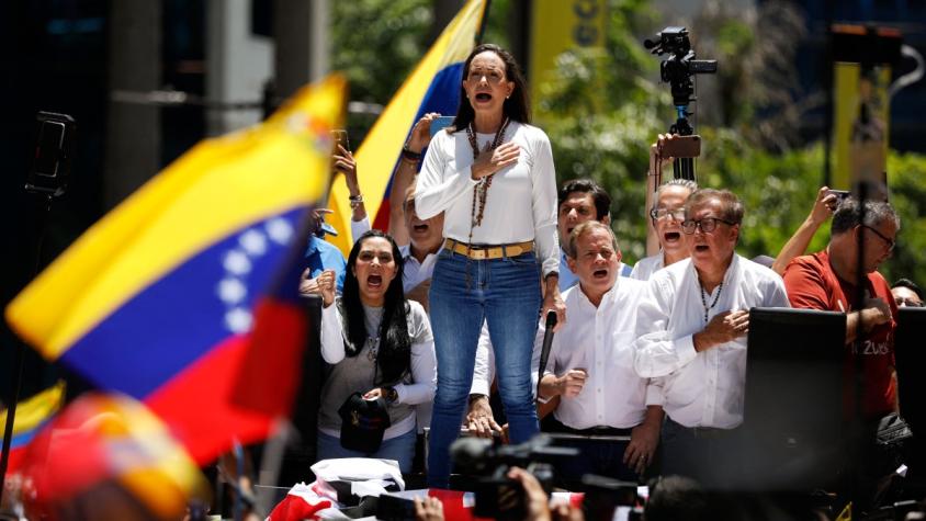 Oposición de Venezuela llama a una "enorme" protesta "dentro y fuera" del país el 1 de diciembre