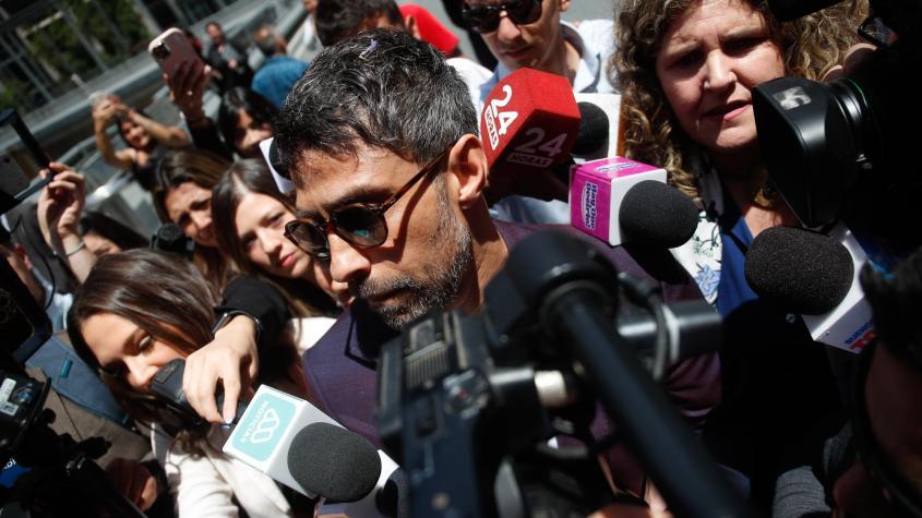 Así fue la caótica llegada de Jorge Valdivia al Centro de Justicia para su reformalización