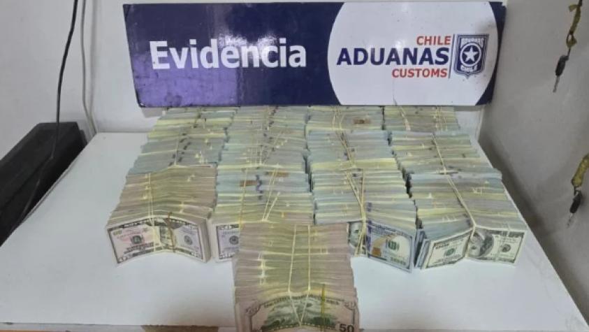 Aduana incauta un millón 200 mil dólares en efectivo en bus que se trasladaba desde Bolivia a Calama