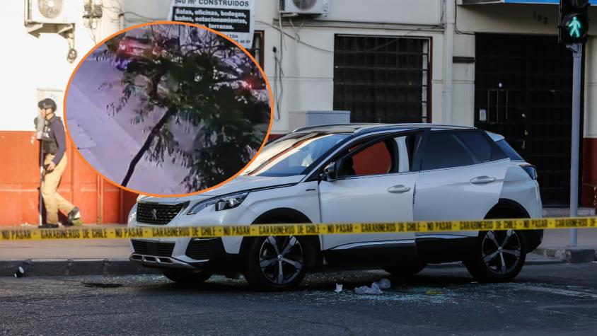 Cámara de seguridad capta momento en que suboficial en retiro del Ejército es baleado en encerrona