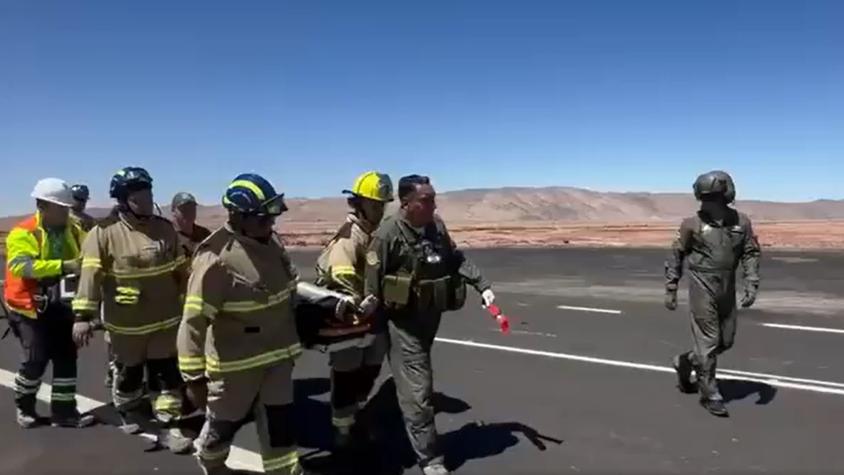 Bombero acude a rescate en Pozo Almonte y se entera que su hijo había fallecido