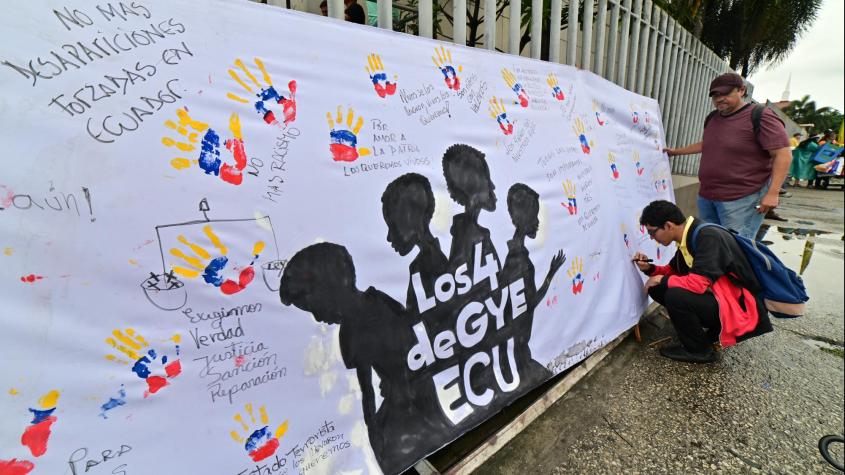 Confirman que cuerpos calcinados corresponden a los 4 niños desaparecidos tras operativo militar en Ecuador