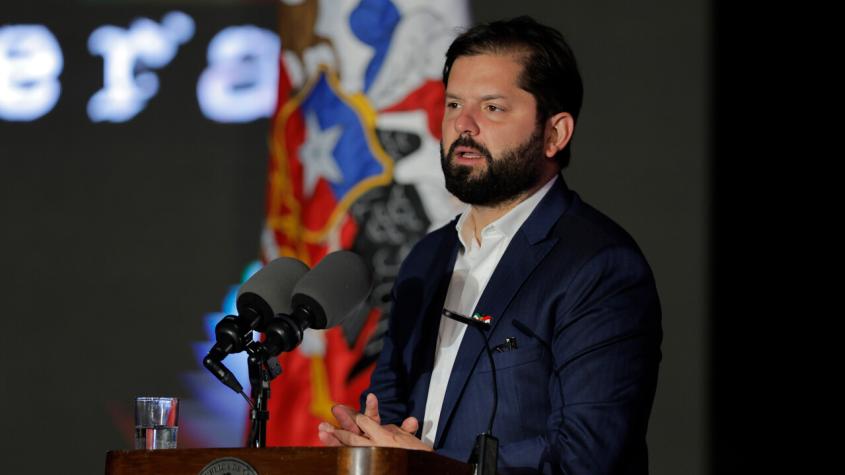 Presidente Boric considera “una muy buena señal” que a las AFP “no les gusta la reforma de pensiones” Presidente Boric considera “una muy buena señal” que a las AFP “no les gusta la reforma de pensiones”