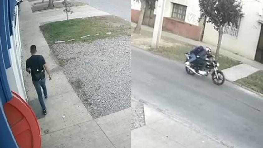 Carabinero frustró robo a balazos en Quinta Normal: Delincuentes escaparon en moto