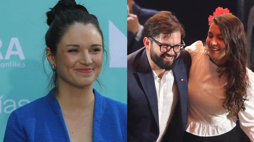 La reacción de Irina Karamanos al anuncio de paternidad del Presidente Gabriel Boric