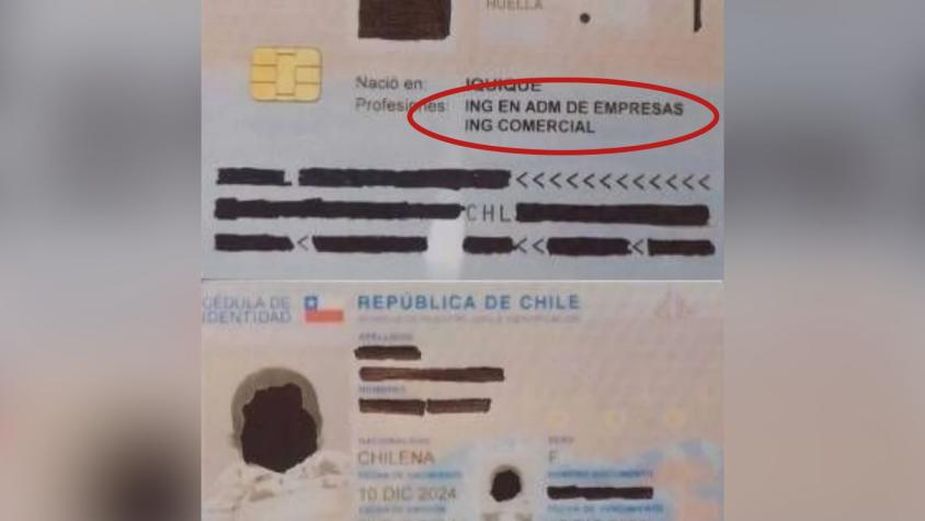 Sacan carnet de identidad para recién nacida en Iquique: aparece como ingeniera