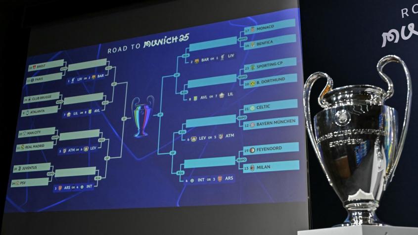 Con nuevo clásico europeo incluido: así quedaron los play-offs para acceder a octavos de la Champions League Con nuevo clásico europeo incluido: así quedaron los play-offs para acceder a octavos de la Champions League