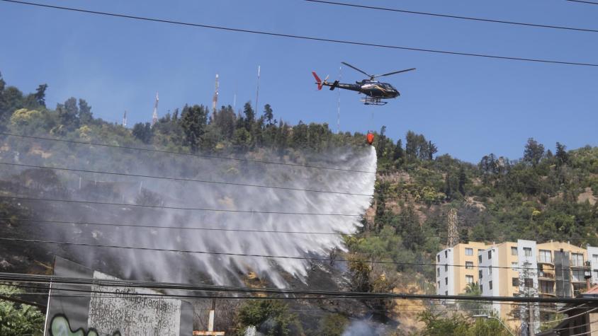 Alerta temprana preventiva para la región Metropolitana por amenaza de incendios forestales