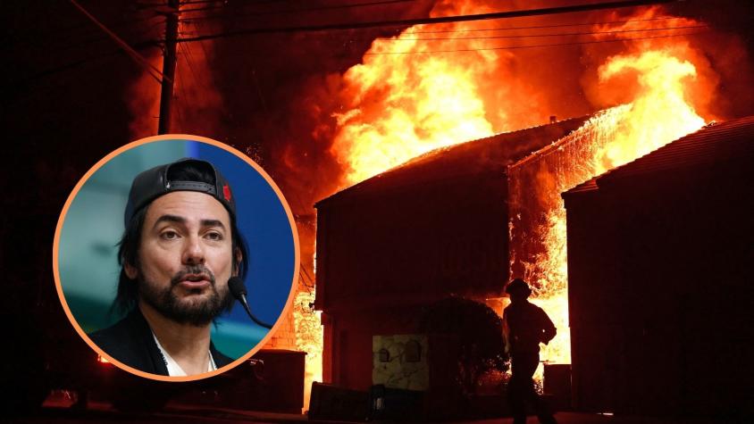 “Todo parecía lejano hasta que mi hijo llamó”: La preocupación de Beto Cuevas por los incendios en California