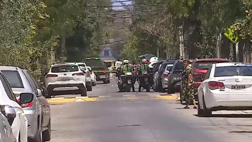 Hombre parapetado en Recoleta: Sujeto escapó y rescataron a niño que estaba de rehén