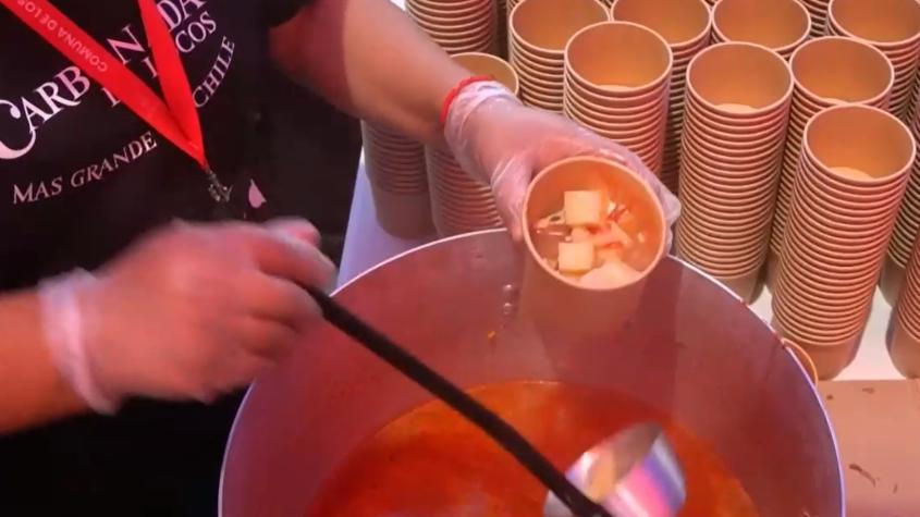 La mejor sopa marinera: La "Fiesta del Loco" saca aplausos por sus exquisitos platos en Los Vilos