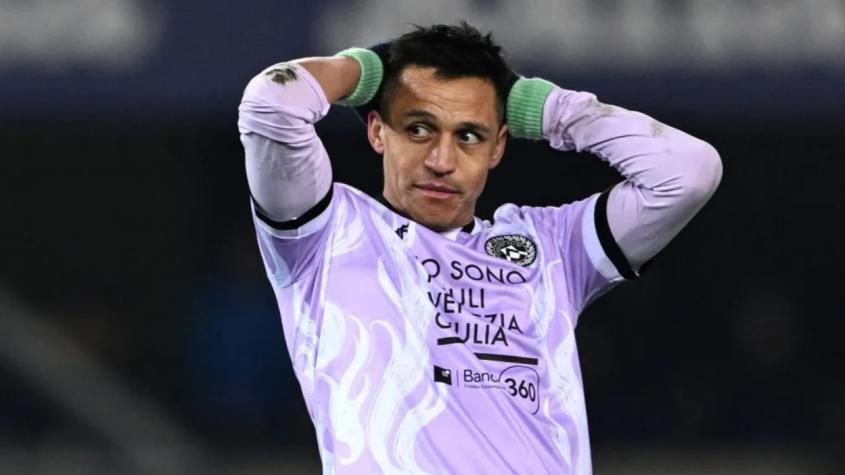 Alexis Sánchez desde el 78': Udinese cae ante Roma y completa cinco jornadas sin sumar de a tres