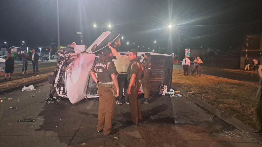 Conductora bajo efectos de marihuana causa accidente fatal en Temuco