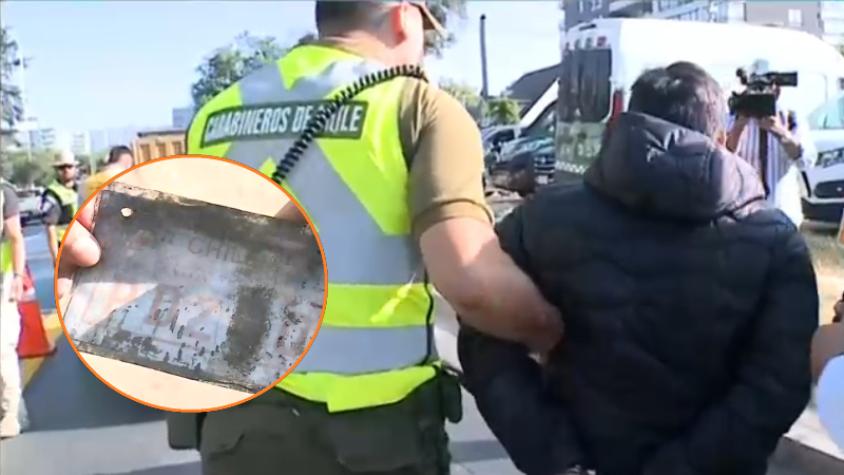 ¡Increíble! Conductor usaba fotocopia plastificada como patente en su moto