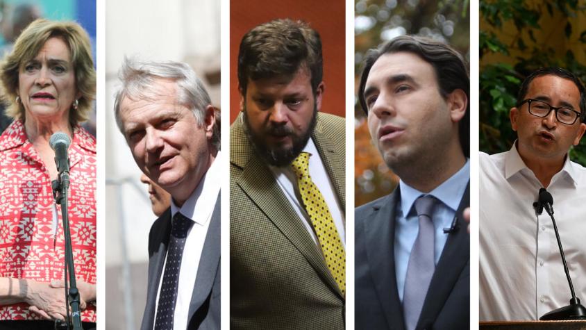 Estos son los aspirantes a La Moneda a 10 meses de las elecciones presidenciales