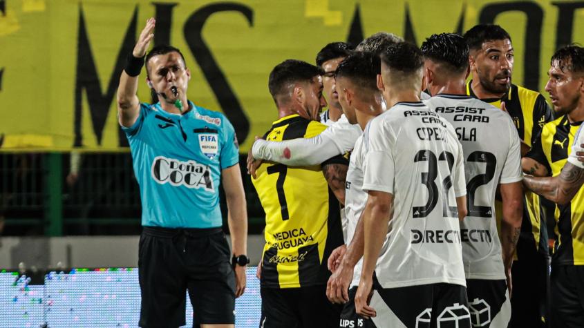 Colo Colo empató ante Peñarol en un amistoso que terminó con polémica