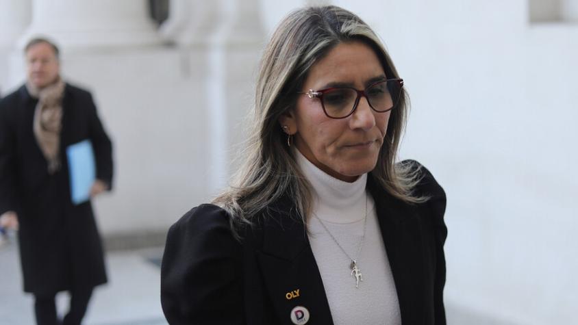 Diputada Érika Olivera sufre accidente de tránsito en Ruta 68