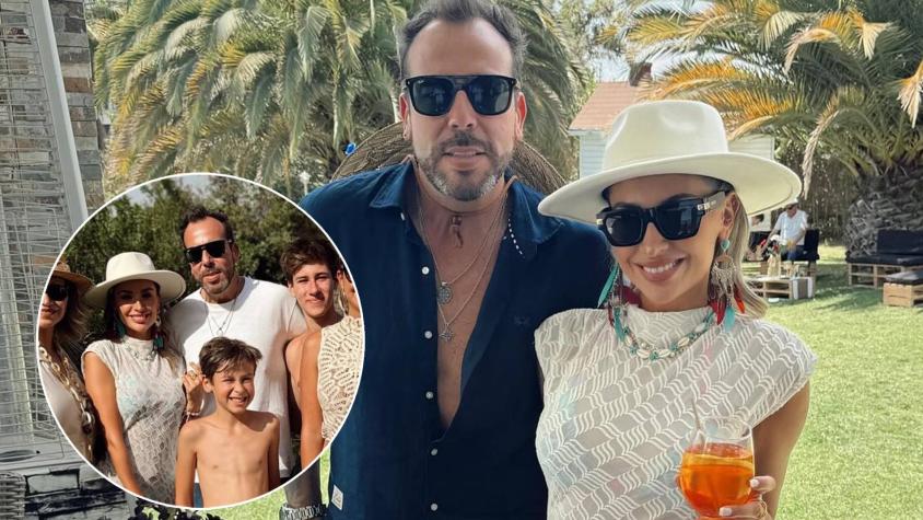 Con Kaminski y su hijo: Así fue la espectacular fiesta de cumpleaños de Camila Andrade en la casa de Arturo Vidal