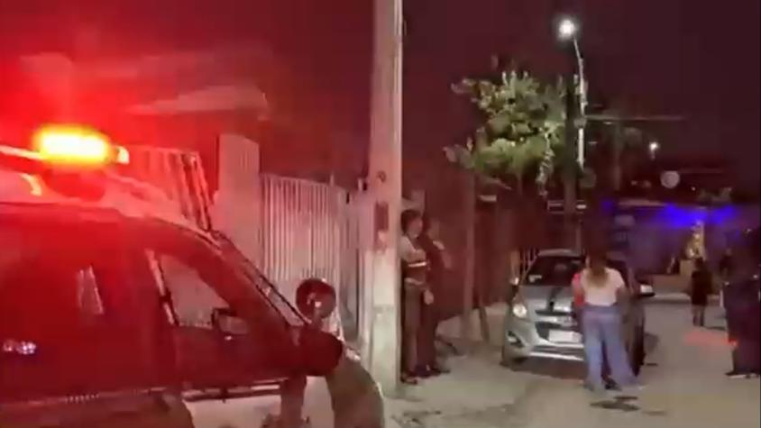 Balean a padre e hijo en Pudahuel: grupo de sujetos ingresó a la fuerza a su vivienda