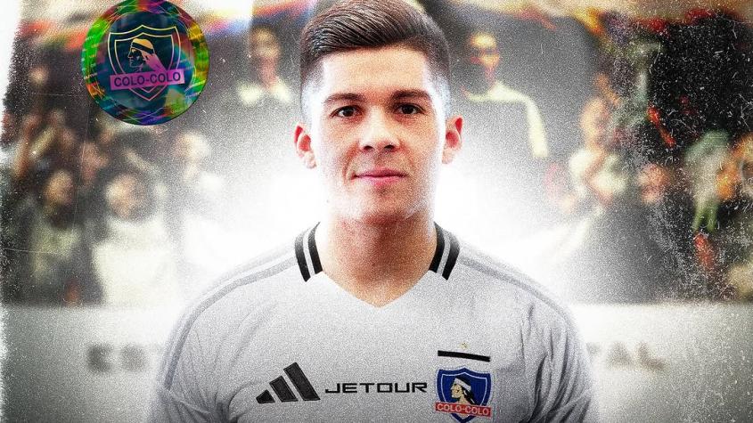 Colo Colo presentó a Víctor Méndez en medio de polémica por paternidad: Hay dos pruebas de ADN