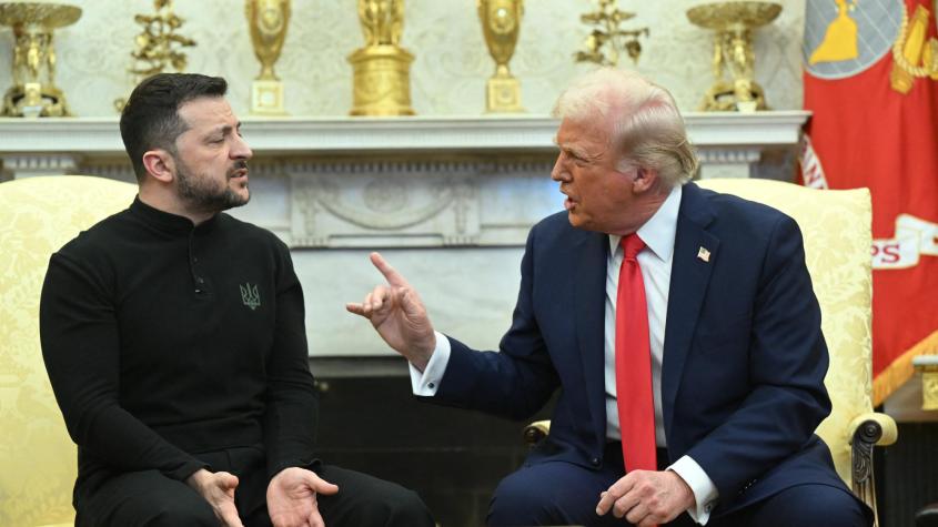 Tenso encuentro en la Casa Blanca: Trump acusó a Zelenski de "apostar con la Tercera Guerra Mundial"