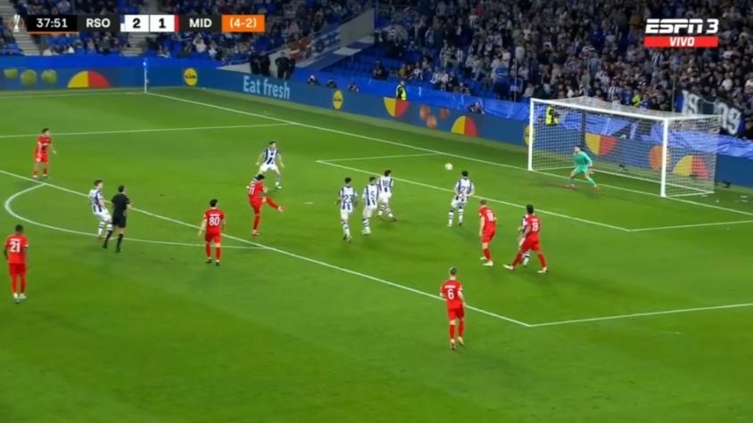 VIDEO | ¡Se pasó! Darío Osorio volvió a marcar un golazo para el FC Midtjylland en Europa League VIDEO | ¡Se pasó! Darío Osorio volvió a marcar un golazo para el FC Midtjylland en Europa League