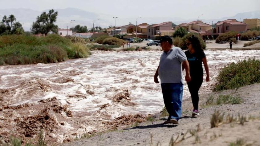 Alerta SAE: Senapred ordena evacuar zona de Calama por desborde del río Loa Alerta SAE: Senapred ordena evacuar zona de Calama por desborde del río Loa