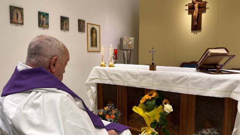 El papa Francisco hará el domingo su primera aparición pública desde su hospitalización