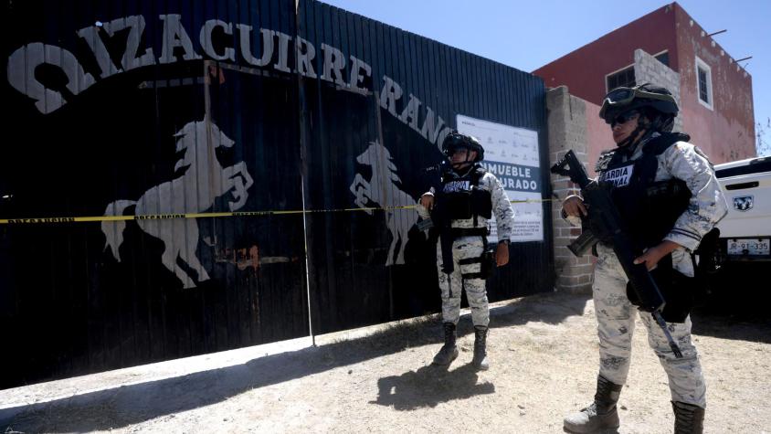 Con habitaciones y baños: así es el Rancho Izaguirre, centro de entrenamiento criminal donde hallaron restos óseos