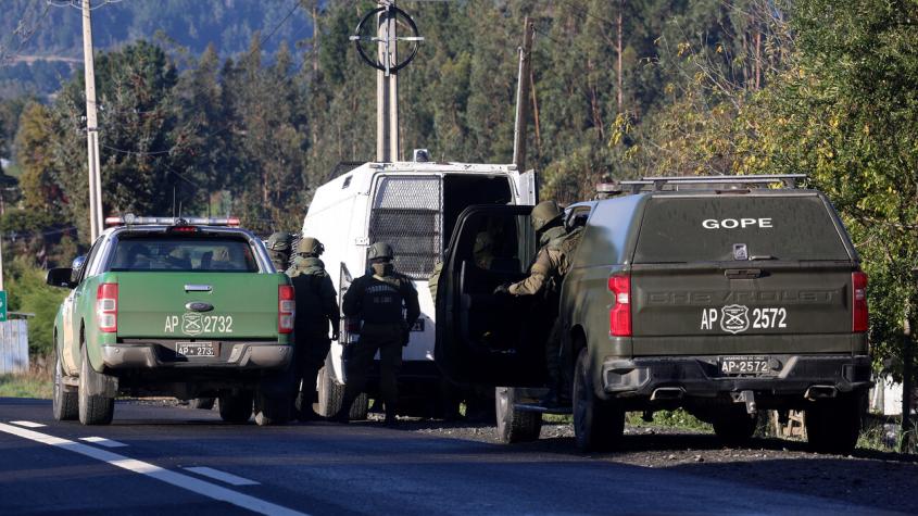 Homicidio de carabineros en Cañete: Fiscal relató cómo los detenidos simularon un enfrentamiento