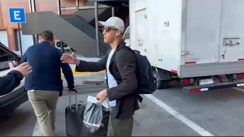 VIDEO | Así fue la llegada de Alexis Sánchez a Chile para sumarse a los trabajos de la Roja
