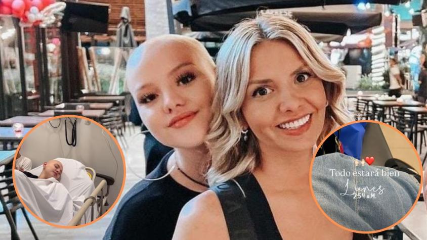 Hija de Nicole Pérez fue internada en la UTI por descompensación diabética: madre actualizó su estado