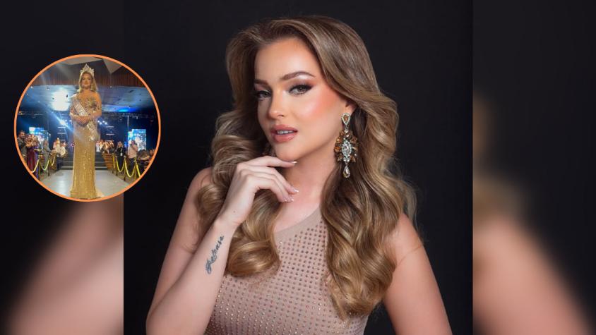 Nueva reina: Antonia Casanova se coronó como la nueva Miss Universo Santiago Nueva reina: Antonia Casanova se coronó como la nueva Miss Universo Santiago