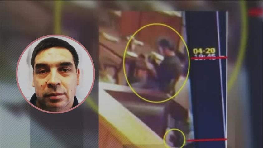 Las inéditas imágenes del chileno robándole a la secretaria de Seguridad de EE.UU Las inéditas imágenes del chileno robándole a la secretaria de Seguridad de EE.UU
