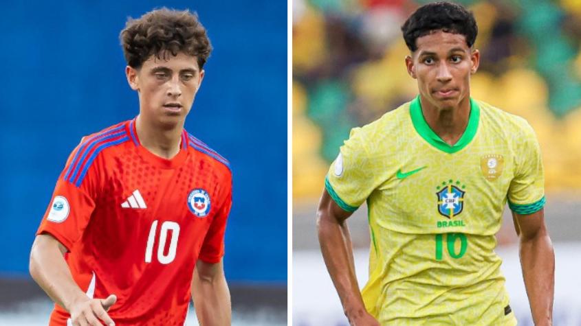 Chile busca la final: horario y dónde ver a la Roja vs Brasil por semifinales de Sudamericano Sub 17