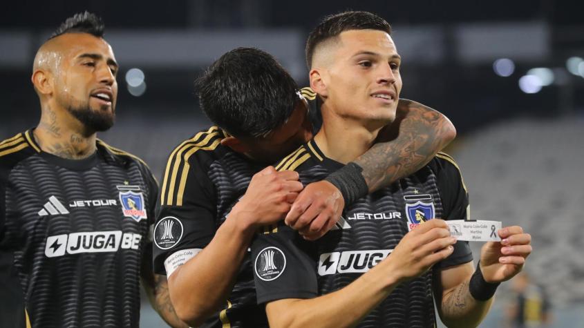 La especial dedicatoria de Lucas Cepeda tras su gol en el partido de Colo Colo ante Racing La especial dedicatoria de Lucas Cepeda tras su gol en el partido de Colo Colo ante Racing