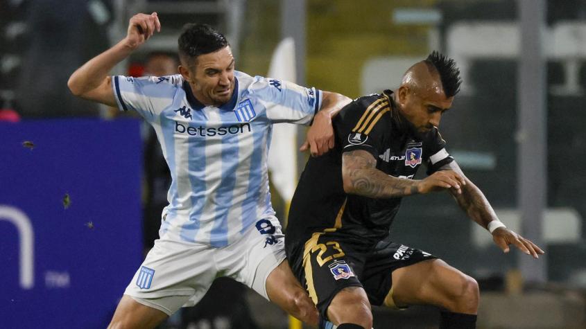 Colo Colo no puede contra Racing Club y se complica en la Copa Libertadores Colo Colo no puede contra Racing Club y se complica en la Copa Libertadores
