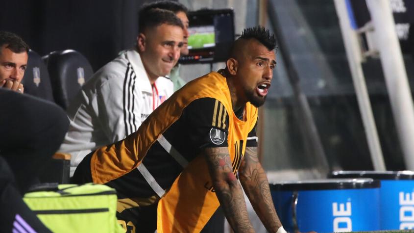 El enojo de Arturo Vidal con la prensa después del empate ante Racing por Copa Libertadores