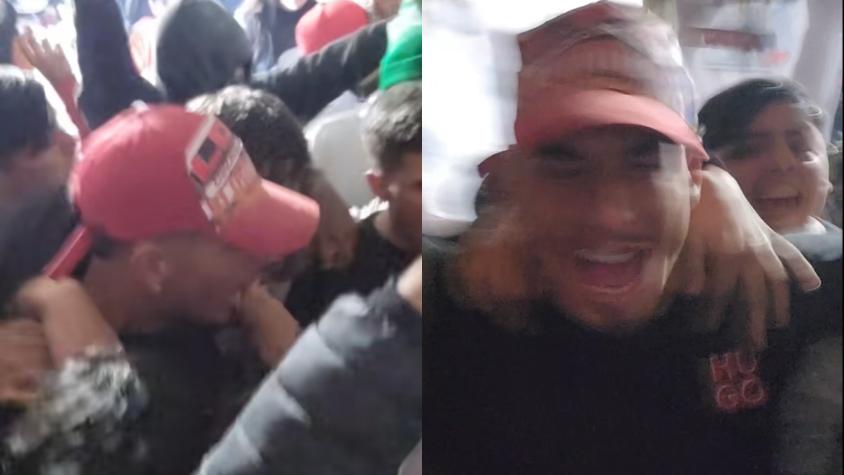 Viralizan registro de Alan Saldivia en velorio de uno de los hinchas de Colo Colo cantando "el chuncho no lo puede creer..."