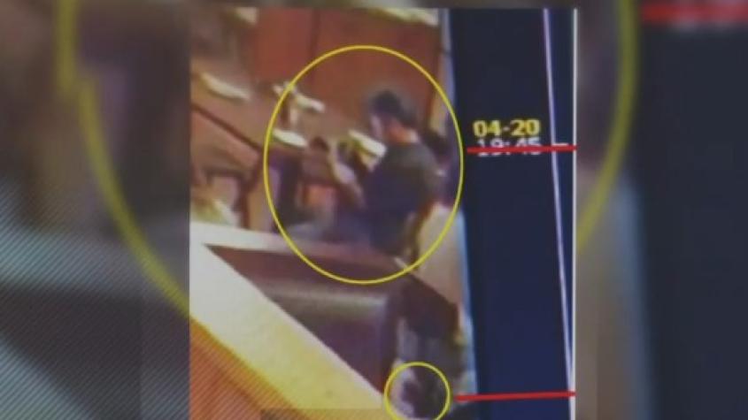Imágenes inéditas muestran cómo robó el chileno a la secretaria de Seguridad de EE.UU.