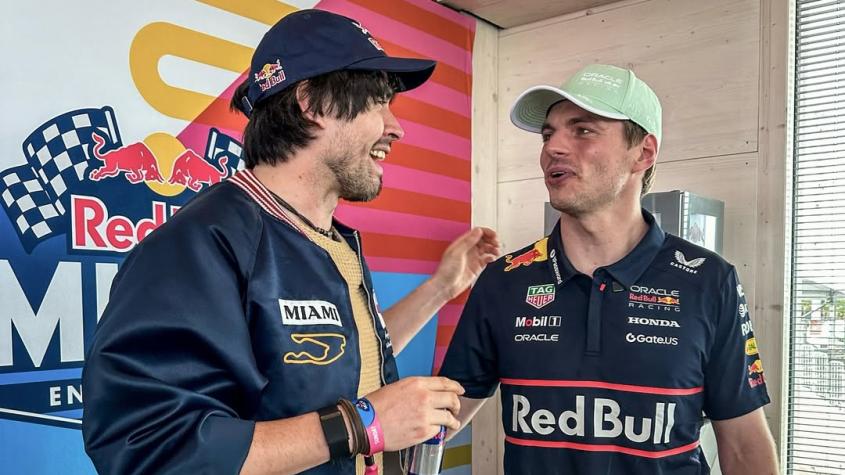 Con la bendición del tetracampeón de F1: Max Verstappen recibe a Germán Garmendia en Red Bull Con la bendición del tetracampeón de F1: Max Verstappen recibe a Germán Garmendia en Red Bull