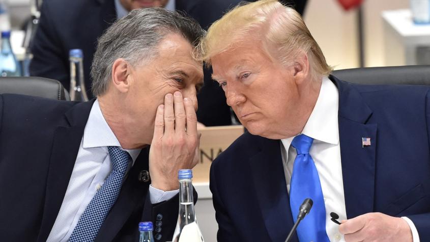 Macri dio a conocer insólita sugerencia que le hizo Donald Trump: "Deberías conquistar Chile para tener dos océanos" Macri dio a conocer insólita sugerencia que le hizo Donald Trump: "Deberías conquistar Chile para tener dos océanos"