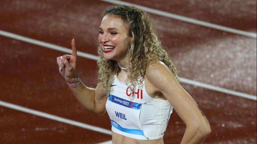 De oro: Martina Weil establece nuevo récord nacional en el Sudamericano de Orlando Guaita De oro: Martina Weil establece nuevo récord nacional en el Sudamericano de Orlando Guaita