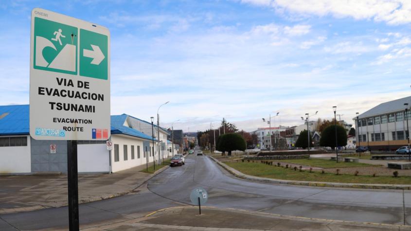 Estado de precaución en Magallanes por alerta de tsunami: Los lugares en los que está prohibido permanecer Estado de precaución en Magallanes por alerta de tsunami: Los lugares en los que está prohibido permanecer