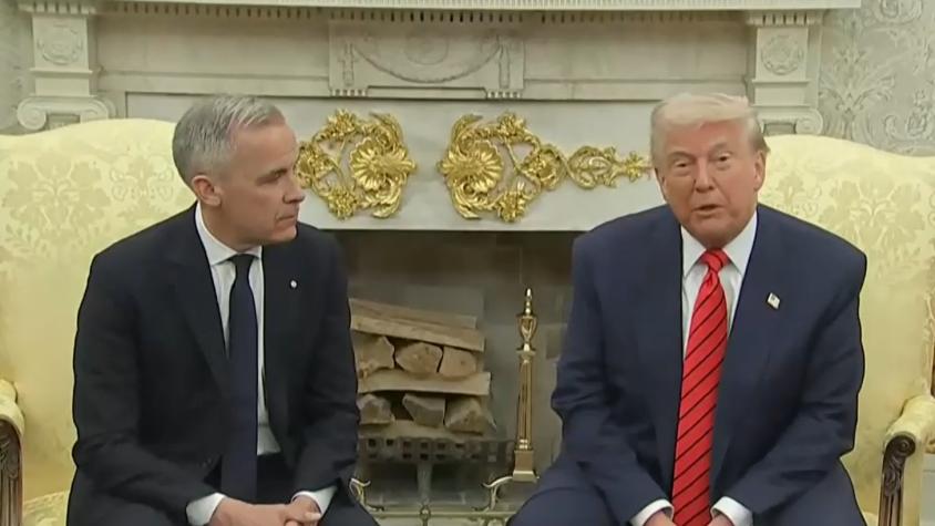 Como la "Cúpula de Hierro": Donald Trump anuncia millonario sistema de defensa antimisiles Como la "Cúpula de Hierro": Donald Trump anuncia millonario sistema de defensa antimisiles
